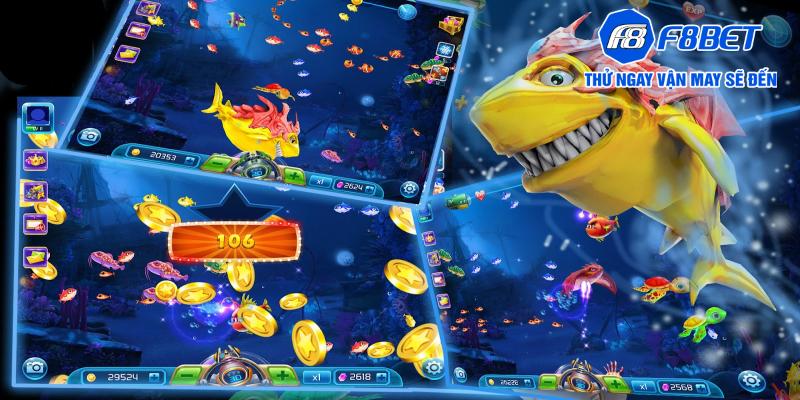 Game bắn cá xèng F88BET luôn hấp dẫn cộng đồng game thủ khám phá