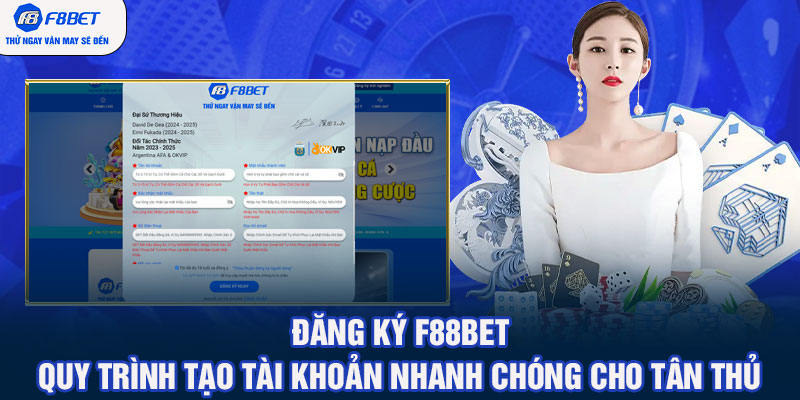 Đăng ký F88BET - Quy trình tạo tài khoản nhanh chóng cho tân thủ