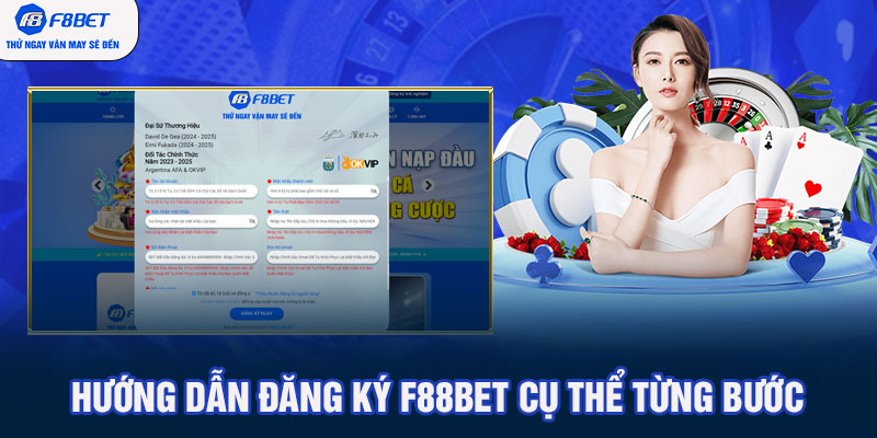 Hướng dẫn đăng ký F88BET cụ thể từng bước