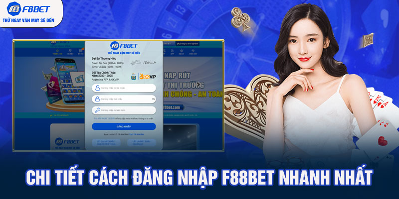 Chi tiết cách đăng nhập F88BET nhanh nhất